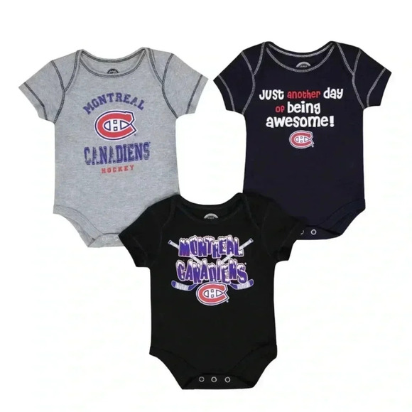 🆕Montreal Canadiens  Infant 3 Piece Set - Picture 8 of 14